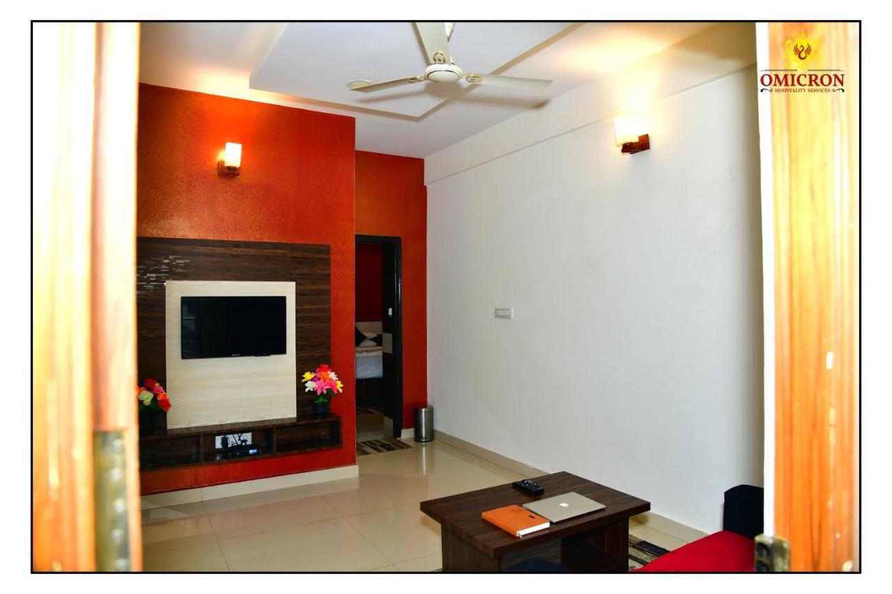 Hotel Omicron 1 Bhk Studio Room Bangalore Exterior foto