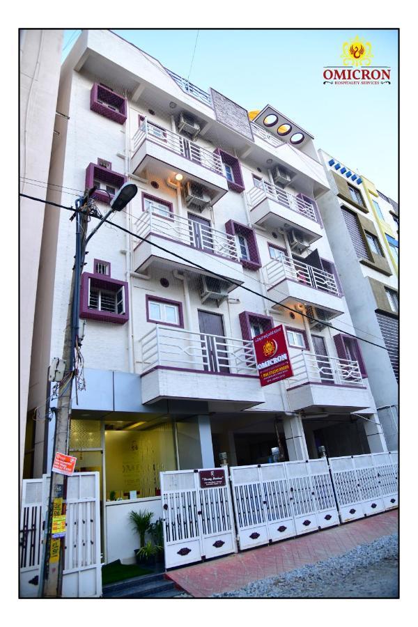 Hotel Omicron 1 Bhk Studio Room Bangalore Exterior foto